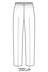 女性パンツ　イラスト　フロント