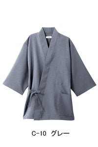 甚平上着　グレー