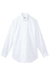 女性ピンタックウイングカラーシャツ（長袖）　置き取り