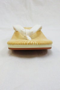 白鼻緒　雪駄　フロント