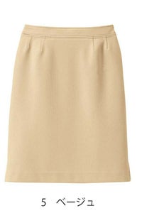 サイドスリットスカート　ベージュ
