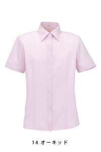 ブラウス半袖　オーキッド