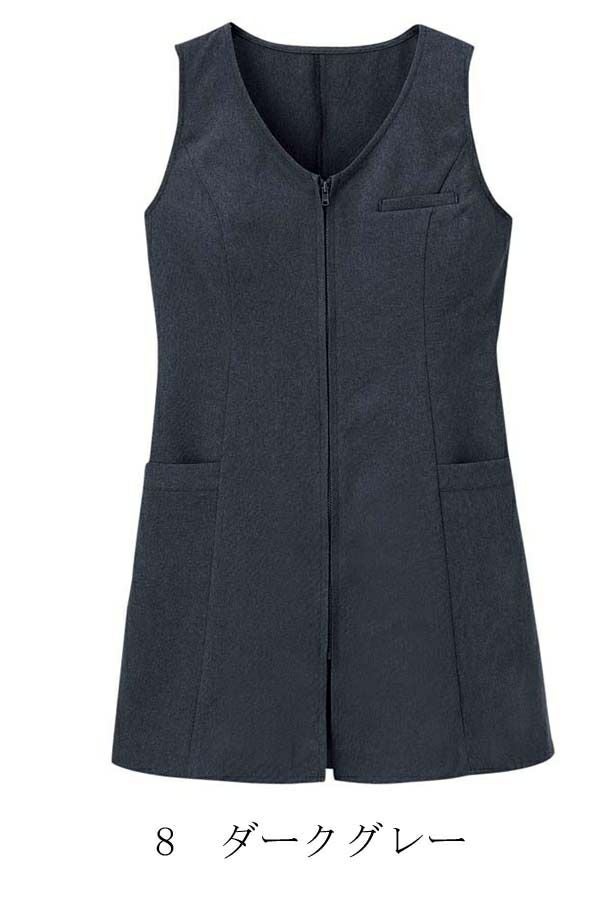 チュニックべスト　ダークグレー