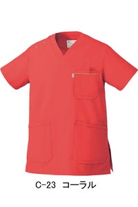 スクラブ［男女兼用］　コーラル