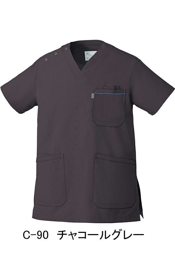 スクラブ［男女兼用］　チャコールグレー