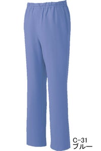 スクラブパンツ　ブルー
