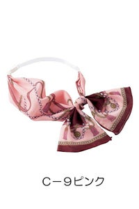 スカーフリボン　ピンク
