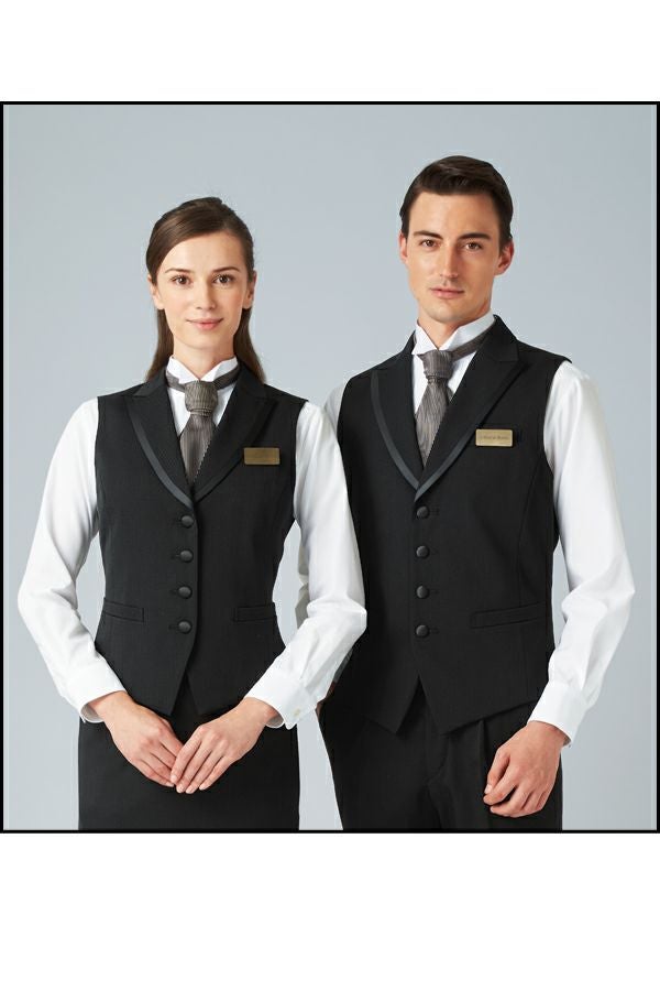 メンズ衿付ベスト　ＵＰ