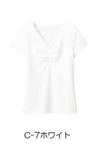 半袖ＶネックＴ　ホワイト