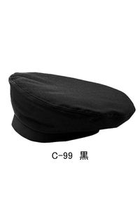【耐塩素加工】ベレー帽［男女兼用］　黒