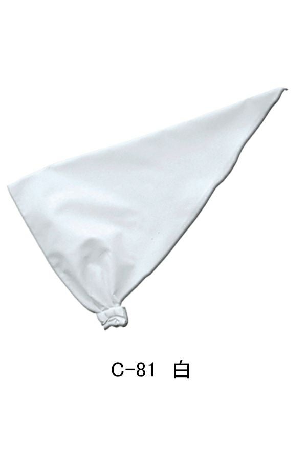 【耐塩素加工】バンダナキャップ　白