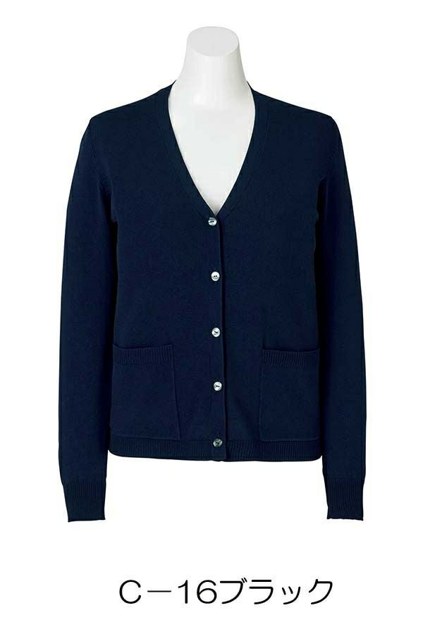 ライトカーディガン　ブラック
