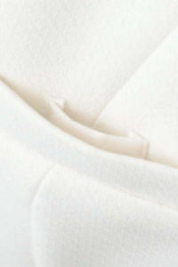 ネームループ　ジャケット（七分袖）［裏なし］（無地）　ウェーブロン®ドビーニット　