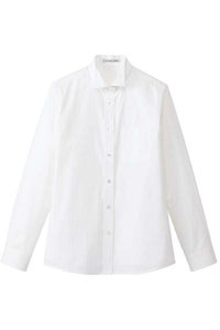 女性ウィングカラーシャツ　置き取り