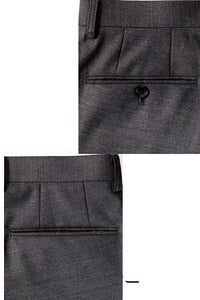 男性ワンタックストレッチパンツ　ポケット