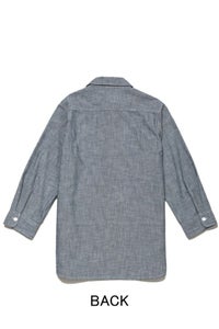 Lee　シャンブレーシャツ　バックスタイル