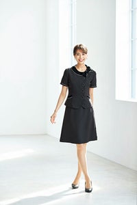 春夏用Ａラインスカート　ジャケット　全身