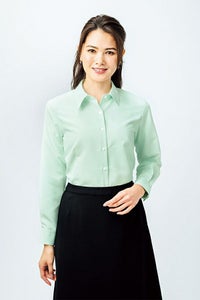 ブラウス長袖　全身
