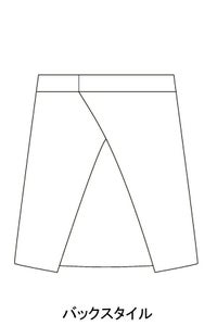 腰下エプロン　バックスタイル