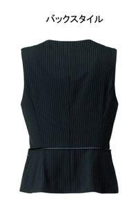 春夏用ベスト　バックスタイル
