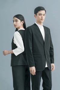 メンズノーカラージャケット　ＵＰ