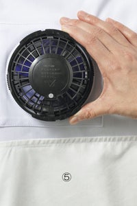 空調服™パワーファンスターターキット　取り付け方