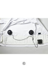空調服™パワーファンスターターキット　取り付け方