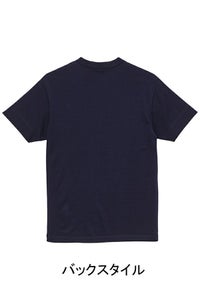 ヘンリーネックＴシャツ半袖　バックスタイル