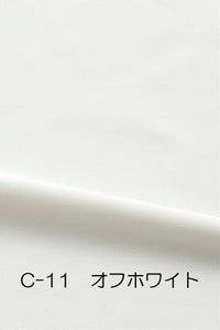 スタンドカラーブラウス（八分袖）　オフホワイト