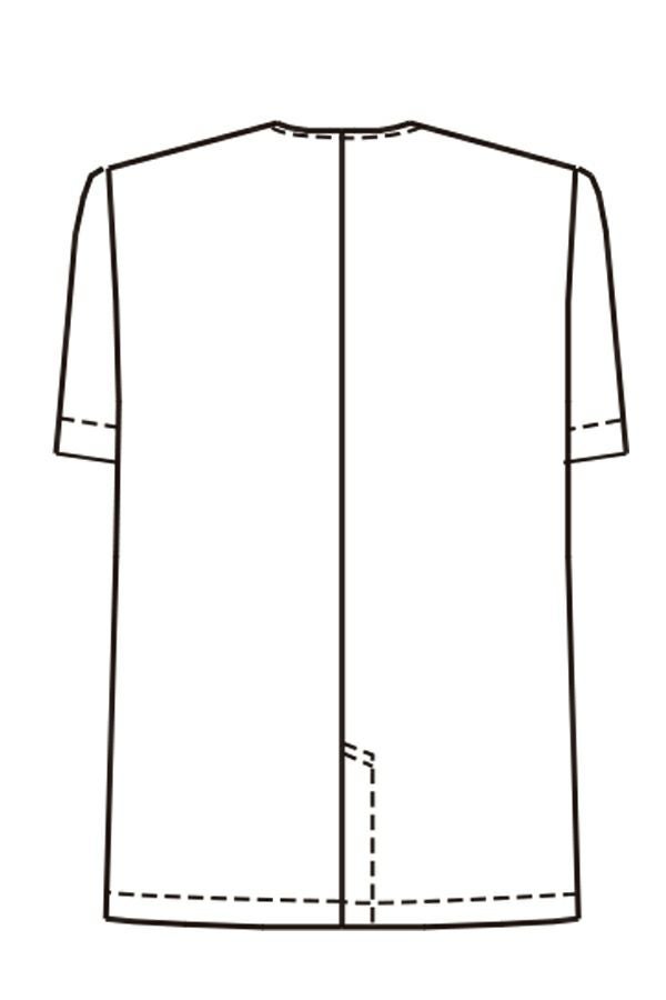 線画　バックスタイル
